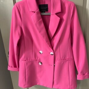 Sanctuary Vibrant Pink Women's Blazer